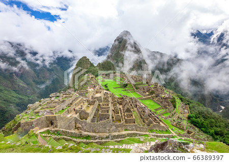 Machu Picchu, a Peruvian Historical Sanctuary and 66389397