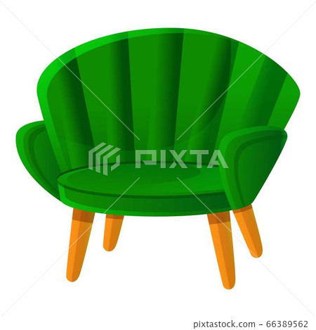 Comfort armchair icon, cartoon style 66389562