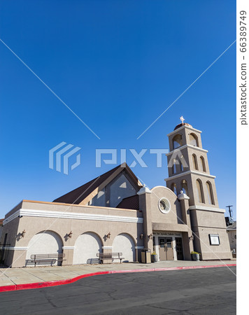 Morning sunny view of the St Peter the Apostle Morning sunny view of the St Peter the Apostle 66389749