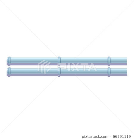Home pipes icon, cartoon style 66391119