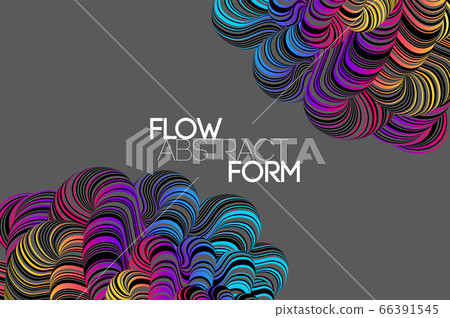 Modern abstract design background Rainbow Flow motion Modern abstract design background Rainbow Flow motion 66391545