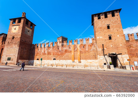 Castelvecchio Castle in Verona, Italy Castelvecchio Castle in Verona, Italy 66392000