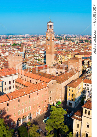 Torre Lamberti tower aerial view 66392007