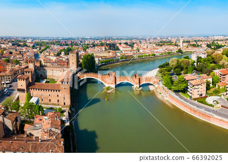 Castelvecchio Castle in Verona, Italy Castelvecchio Castle in Verona, Italy 66392025