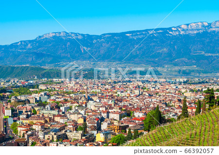 Bolzano aerial panoramic view, Italy Bolzano aerial panoramic view, Italy 66392057