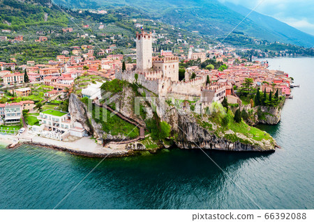 Scaliger Castle in Malcesine, Italy Scaliger Castle in Malcesine, Italy 66392088