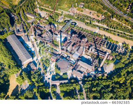 Landschaftspark industrial public park, Duisburg 66392385