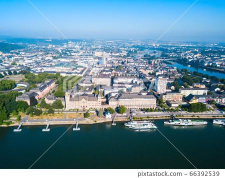 Koblenz city skyline in Germany 66392539