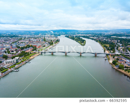 Mainz aerial panoramic view, Germany Mainz aerial panoramic view, Germany 66392595