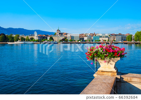 Geneva panoramic view in Switzerland 66392684