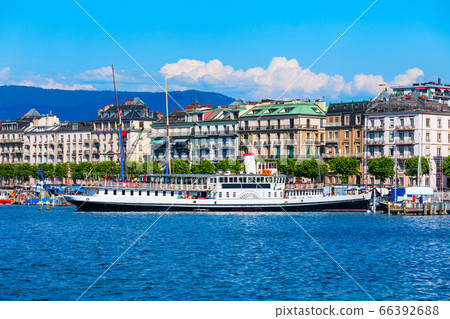 Geneva panoramic view in Switzerland Geneva panoramic view in Switzerland 66392688