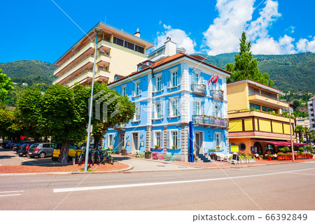 Locarno town on Lake Maggiore 66392849