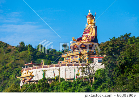 Guru Padmasambhava statue in Rewalsar, India 66392909