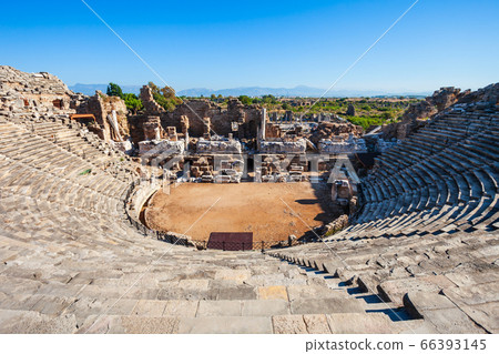 Theatre, Side ancient city, Turkey 66393145