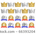 排名數字圖標黃金銀 66393204