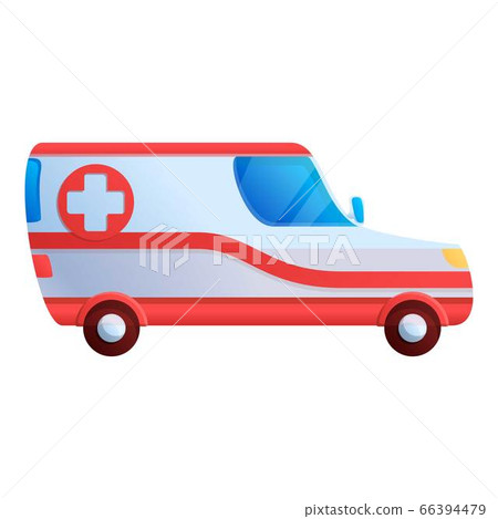 Ambulance car icon, cartoon style Ambulance car icon, cartoon style 66394479
