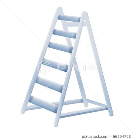Stairway ladder icon, cartoon style Stairway ladder icon, cartoon style 66394798