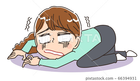 Tired, stressed, unwell woman Tired, stressed, unwell woman 66394931
