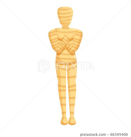 Monument mummy icon, cartoon style Monument mummy icon, cartoon style 66395400