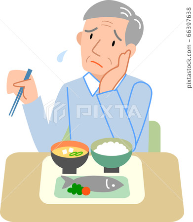 Anorexia senior man Anorexia senior man 66397638