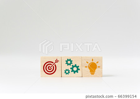 Concept of business strategy and action plan 66399154