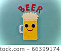 Speaking of raw, a mug! A cute and refreshing blue beer 66399174