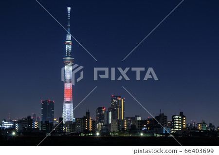 東京晴空塔除夕特別點亮 東京晴空塔除夕特別點亮 66403699