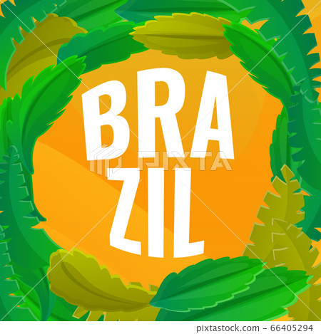 Brazil concept banner, cartoon style Brazil concept banner, cartoon style 66405294