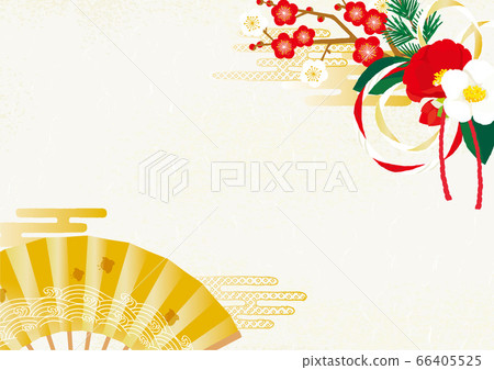 New year's background illustration 66405525