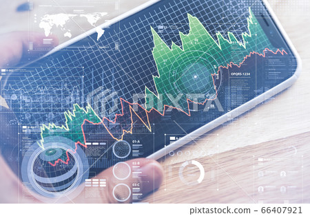 data, graphing, stock prices 66407921