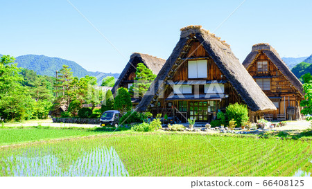 Shirakawa-go in the early summer (morning) Shirakawa-go in the early summer (morning) 66408125
