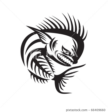 Mahi-Mahi Dorado Dolphinfish Angry Skeleton Retro Mahi-Mahi Dorado Dolphinfish Angry Skeleton Retro 66409660