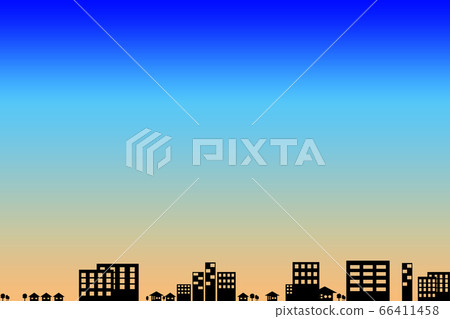 Silhouette cityscape 66411458