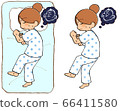 Stock illustration: nightmarish woman with or without futon set 66411580
