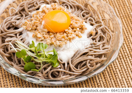 Tororo natto soba Tororo natto soba 66413359