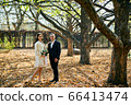 Young male and woman just married. Concept of 66413474