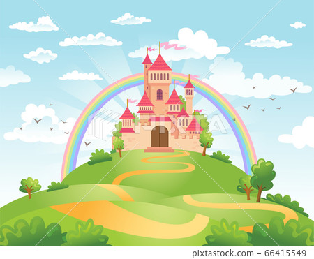 Fairy Tale castle. Fairy Tale castle. 66415549