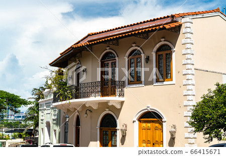Spanish colonial house in Casco Viejo, Panama City 66415671