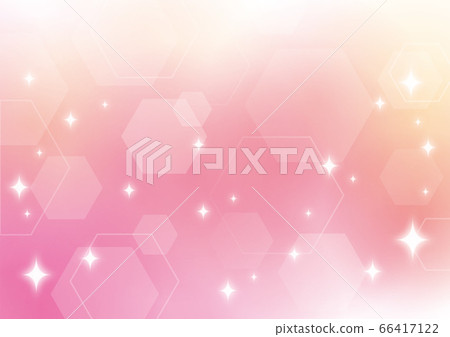 閃閃發光的粉紅色柔光背景 66417122