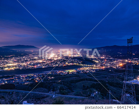 矢野山市石戶展望台的夜景 矢野山市石戶展望台的夜景 66417414