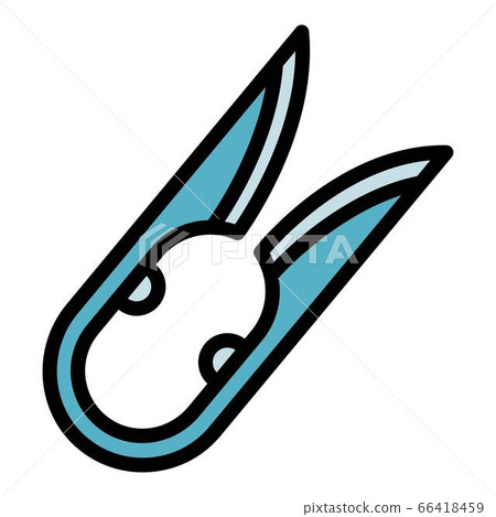 Electronic cigarette clamp icon, outline style Electronic cigarette clamp icon, outline style 66418459