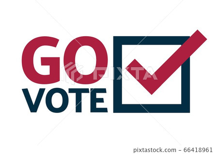 The 2020 United States Presidential Election concept. Template for background, banner, card, poster 66418961