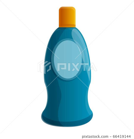 Chemical bottle cleaner icon, cartoon style Chemical bottle cleaner icon, cartoon style 66419144