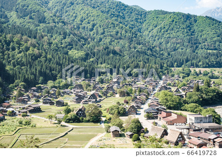 初夏的白川鄉(早晨) 初夏的白川鄉(早晨) 66419728