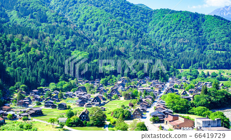 初夏的白川鄉(早晨) 初夏的白川鄉(早晨) 66419729