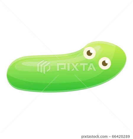 Green cell bacteria icon, cartoon style Green cell bacteria icon, cartoon style 66420289