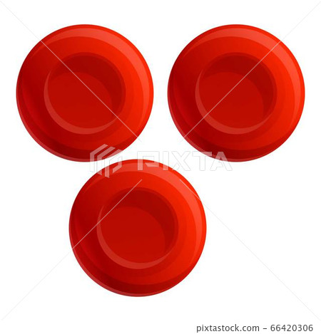 Blood test icon, cartoon style 66420306