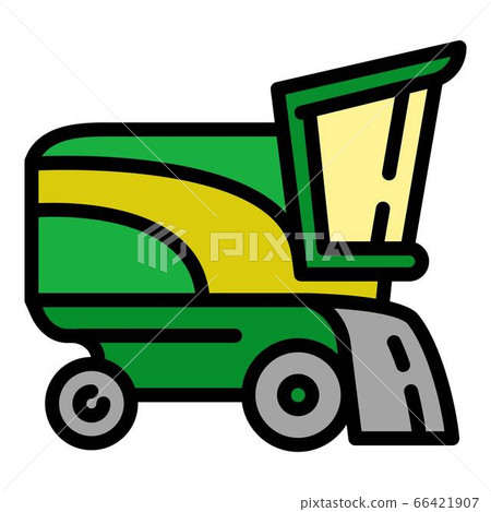 Modern combine icon, outline style Modern combine icon, outline style 66421907