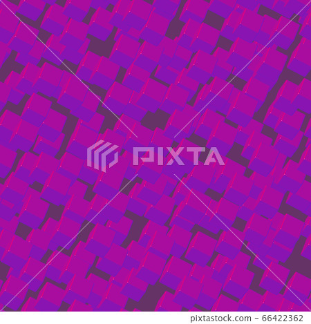 Purple Cubes Seamless Pattern on Purple Background 66422362