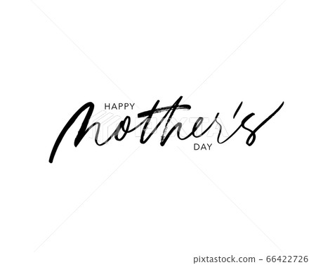 Happy Mother's day vector lettering. Happy Mother's day vector lettering. 66422726